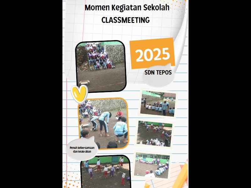 KEGIATAN CLASSMEETING  SDN TEPOS KEC. BANYUGLUGUR