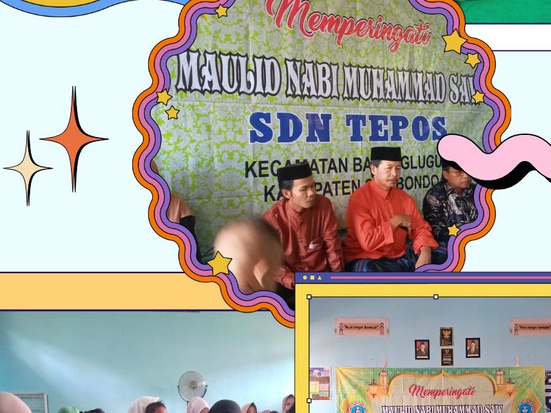 KEGIATAN MAULID NADI MUHAMMAD SAW SDN TEPOS TAHUN 2025