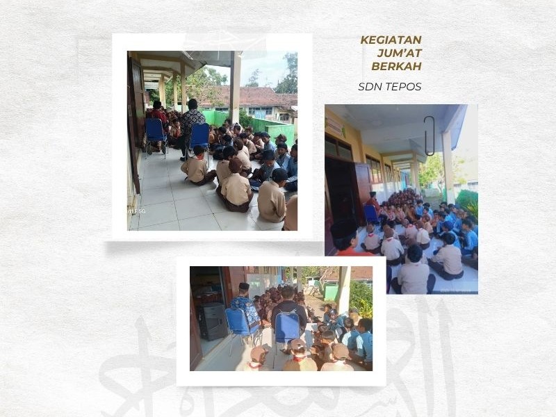 KEGIATAN JUM'AT BERKAH SDN TEPOS