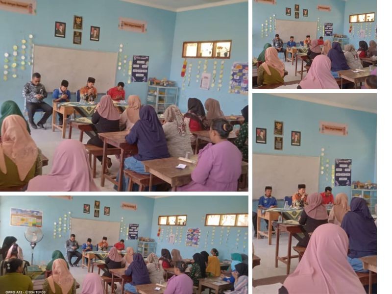 KEGAIATAN SOSIALISASI DAN MUSYAWARAH WALI MURID KELAS 1 SDN TEPOS